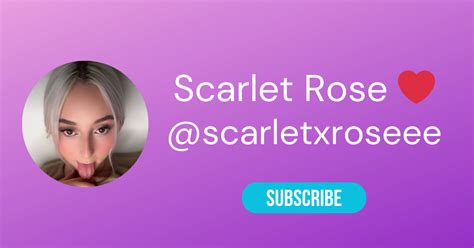 scarletxroseee porn|OnlyFans